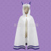 New!  Re:Zero kara Hajimeru Isekai Seikatsu Emilia Cosplay Cat Ears Cloak Cape
